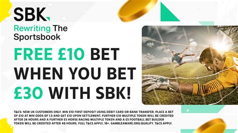 Get £30 in free bets with SBK for day one of the 2024 .